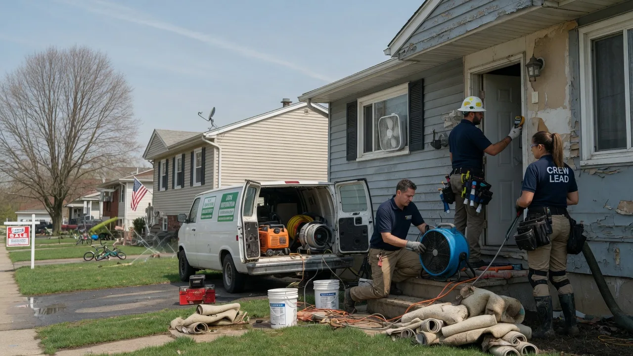 Flood Cleanup in Stephenville, TX near me